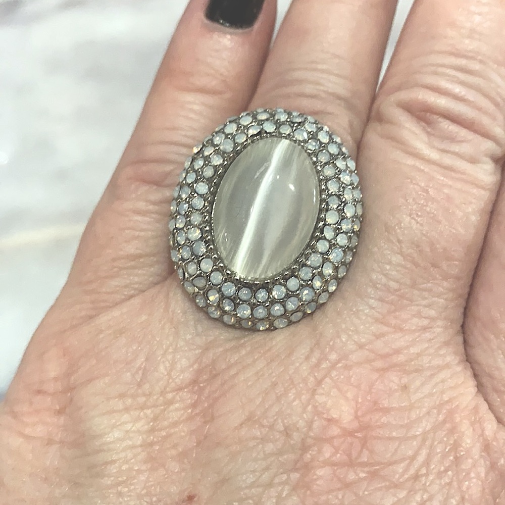 🆕 Tiger Eye  Crystal Adjustable Statement Ring!!! New w/ Tags!!!